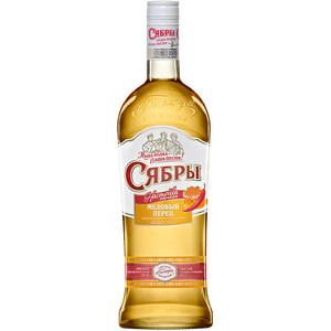 Ликер "Сябры" Медовый перец, настойка горькая, 0.5 л