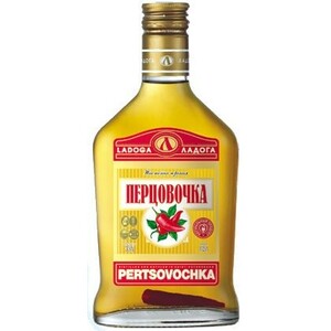 Ликер "Перцовочка", настойка горькая, фляга, 250 мл