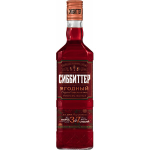 Ликер "Сиббиттер" Ягодный, настойка полусладкая, 0.5 л