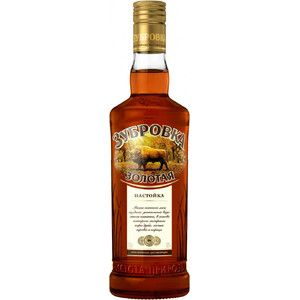 Ликер "Zubrovka" Zolotaya, 0.5 л