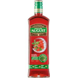 Ликер "Доктор Август" Северная брусника, настойка сладкая, 0.5 л