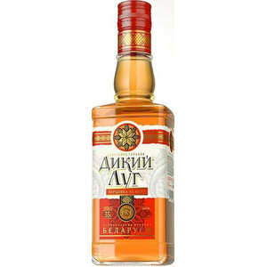 Ликер "Дикий Луг" Перцовка на меду, настойка горькая, 200 мл