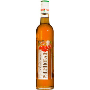 Ликер "Карельская Рябиновая", Настойка сладкая, 0.5 л