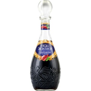 Ликер "Вкус жизни" Шиповник на коньяке, Настойка сладкая, 0.5 л