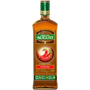 Ликер "Доктор Август" Жгучий перец, настойка горькая, 0.5 л