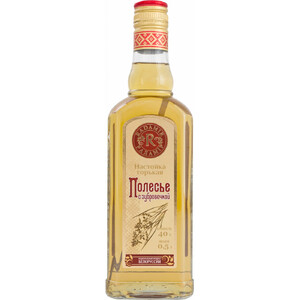 Ликер Радамир, "Полесье с зубровочкой", настойка горькая, 0.5 л