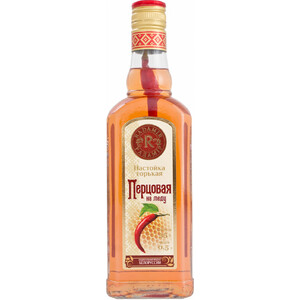 Ликер Радамир, "Перцовая на меду", настойка горькая, 0.5 л