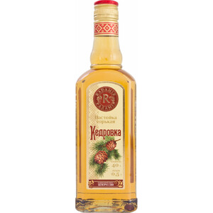 Ликер Радамир, "Кедровка", настойка горькая, 0.5 л
