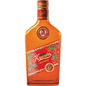 Ликер "Сормовская" Клюква на Коньяке, настойка сладкая, 250 мл