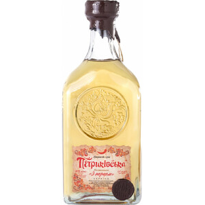 Ликер "Петриковская" с Перцем Крафтовая, настойка горькая, 1 л