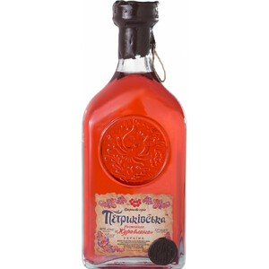 Ликер "Петриковская" Клюква Крафтовая, настойка горькая, 1 л