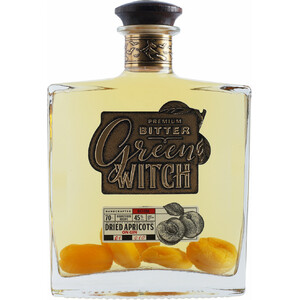 Ликер Настойка горькая "Грин Вич" курага на джине, 0.7 л