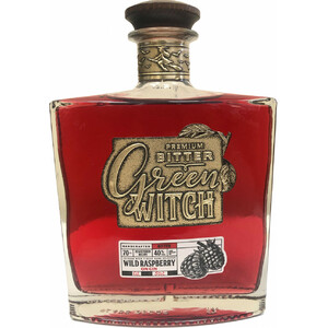 Ликер Настойка горькая "Грин Вич" малина на джине, 0.7 л