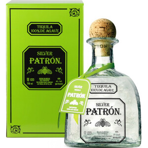 Текила "Patron" Silver, gift box, 0.75 л