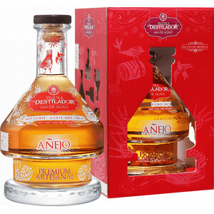 Текила "El Destilador" Premium Artesanal Anejo, gift box, 0.75 л