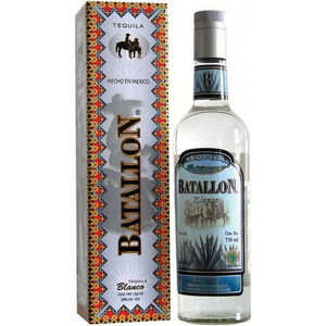 Текила "Batallon" Blanco, gift box, 0.75 л
