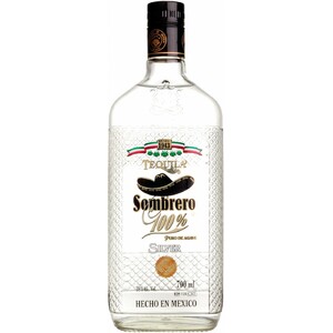 Текила "Sombrero" Silver, 0.7 л