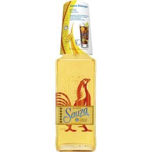 Текила "Sauza" Gold, with glass, 0.7 л