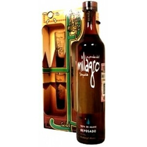 Текила Legenda Del Milagro Reposado Box & 2 Glasses, 0.75 л