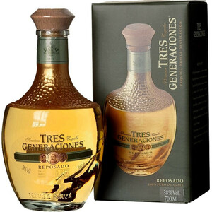 Текила Sauza, "Tres Generaciones" Reposado, gift box, 0.7 л