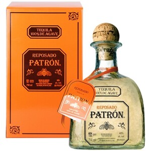 Текила "Patron" Reposado, metal box, 0.75 л