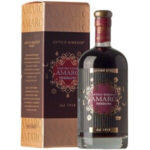 Ликер Bepi Tosolini, "Amaro Tosolini", gift box, 0.7 л