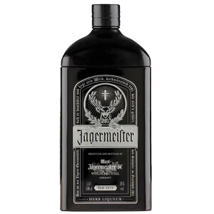 Ликер Jagermeister, Black Tin, 1 л
