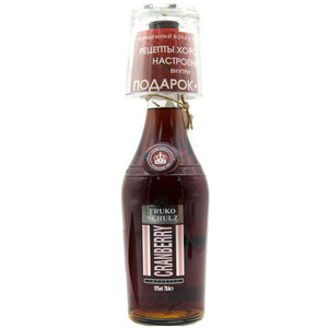Ликер Fruko Schulz, Cranberry, with glass, 0.7 л