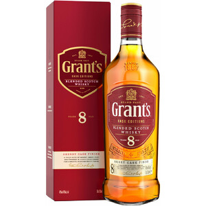 Виски "Grant's" Sherry Cask Finish 8 Years Old, gift box, 0.7 л