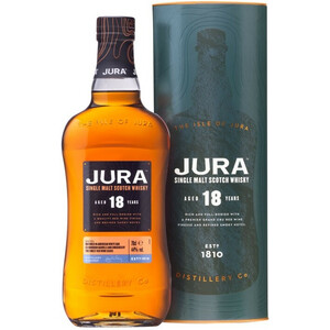 Виски Isle Of Jura 18 years old, gift box, 0.7 л