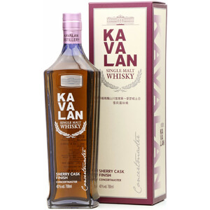 Виски Kavalan, "Concertmaster" Sherry Cask Finish, gift box, 0.7 л