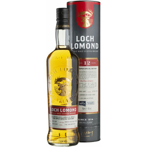 Виски "Loch Lomond" 12 Years Old "The Open" Special Edition, in tube, 0.7 л
