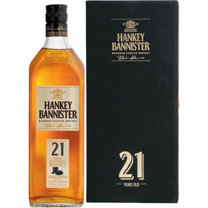 Виски "Hankey Bannister" 21 Years Old, gift box, 0.7 л