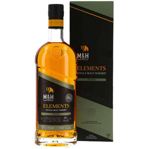 Виски M&H, "Elements" Peated, gift box, 0.7 л