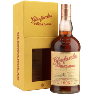 Виски Glenfarclas 1995 "Family Casks" (52,1%), gift box, 0.7 л