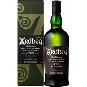 Виски "Ardbeg" 10 YO, in gift box, 0.7 л