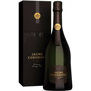 Игристое вино "Ars Collecta" Jaume Codorniu Gran Reserva Brut, 2014, gift box