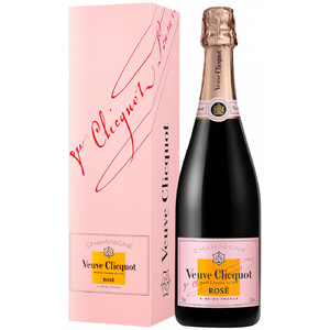 Шампанское Veuve Clicquot, Brut Rose, with gift box