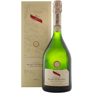 Шампанское "Mumm de Cramant" Blanc de Blancs, gift box