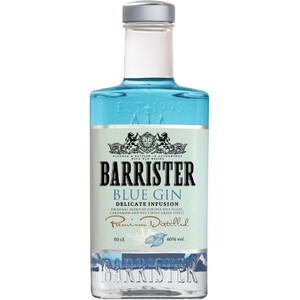 Джин "Barrister" Blue Gin, 0.5 л