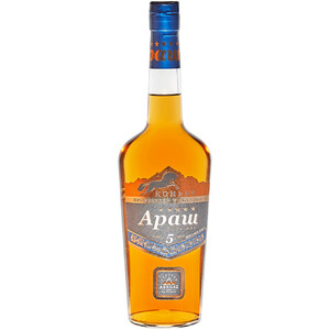 Коньяк "Араш" 5-летний, 0.5 л