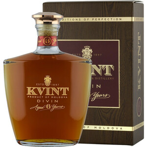 Коньяк Kvint VSOP, 6 years old, gift box, 0.5 л