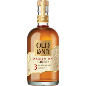 Коньяк "Old Land" 3 Years Old, 0.5 л