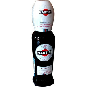 Вермут "Martini" Rosso, with a glass, 1 л