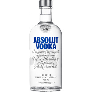 Водка "Absolut", 0.7 л