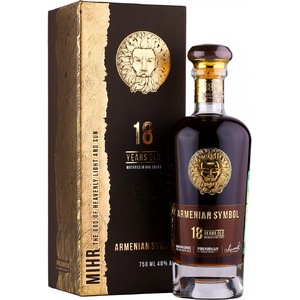 Коньяк "Армянский Символ" 18-летний, в подарочной коробке, 0.75 л