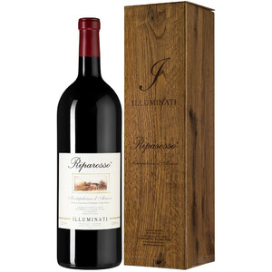 Вино Illuminati, Montepulciano d'Abruzzo "Riparosso" DOC, 2018, gift box, 3 л