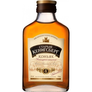 Коньяк "Старый Кенигсберг" 4-летний, 100 мл