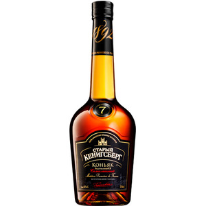 Коньяк "Старый Кенигсберг" КВ, 7-летний, 0.5 л