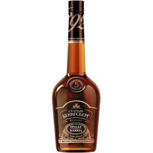 Коньяк "Старый Кенигсберг" Сингл Баррель 5-летний, 0.5 л